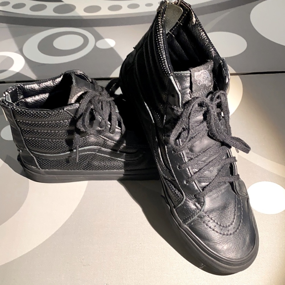 Vans Sk8-hi tonal High top snake leather black